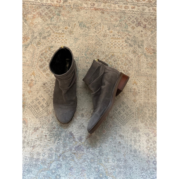 Cole Haan Shoes - Women's Cole Haan Boots Gray Suede Boots Size 7.5